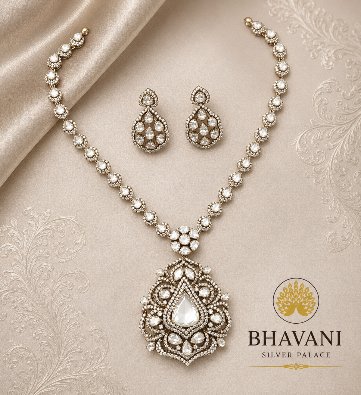 Navya™ Pearl Drop Necklace