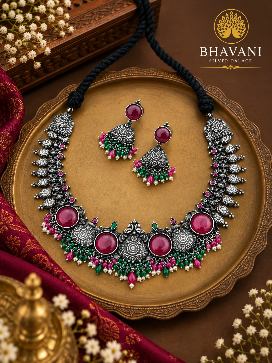 Maithili™ Ruby Statement Set