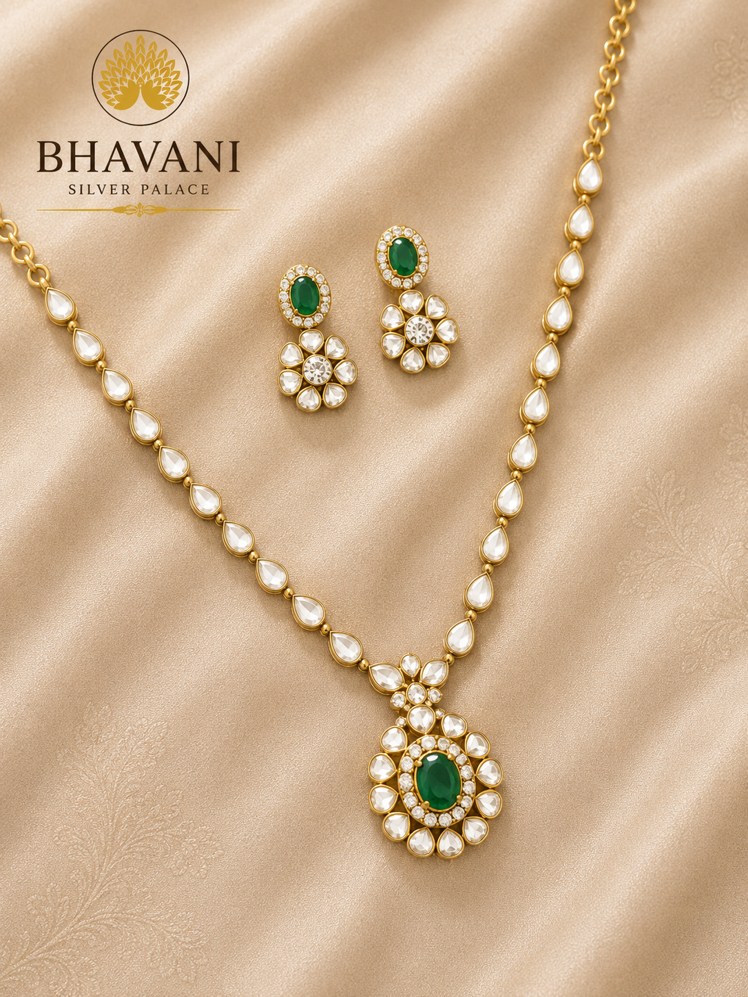 Falguni™ Crystal Layered Set
