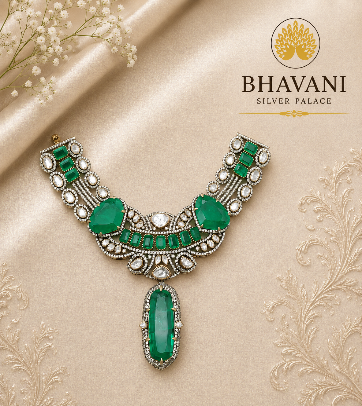 Charvi™ Emerald Pendant