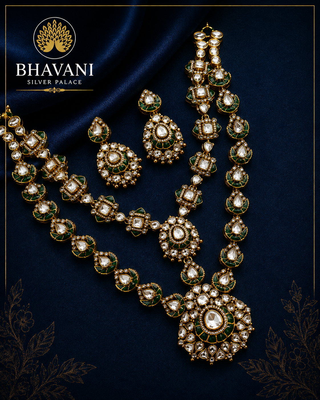 Veda™ Layered Kundan Haram Set